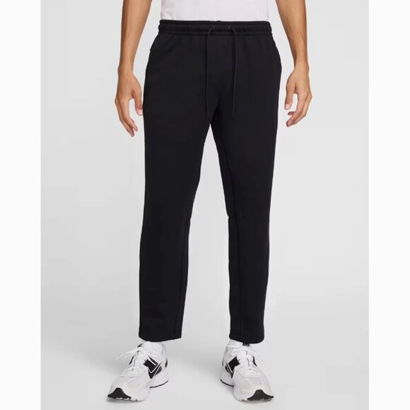 Nike Primary Fleece Men Dri-FIT UV Tapered Performance Pants Jogger Black Large